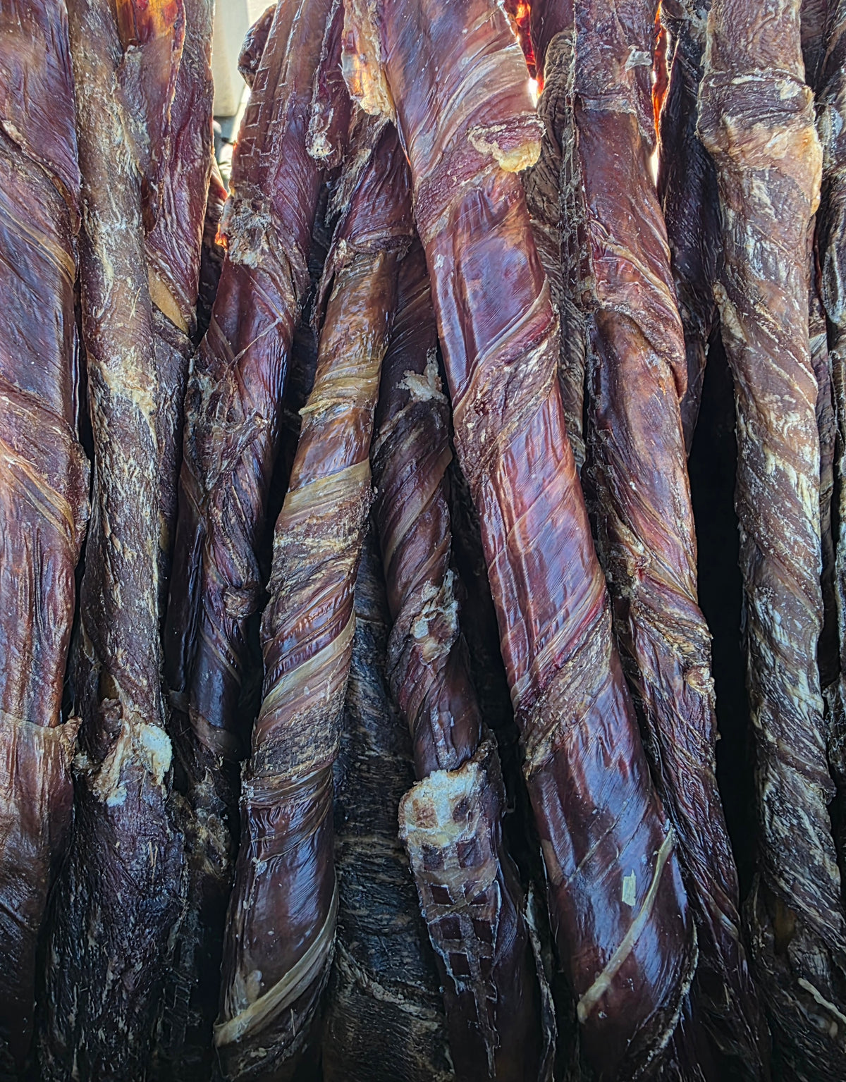 Dehydrated Beef Jerky wrapped Collagen Stick individual