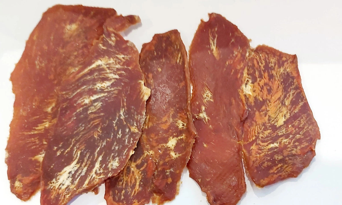 Dehydrated Sliced Duck Breast Jerky 150g bag