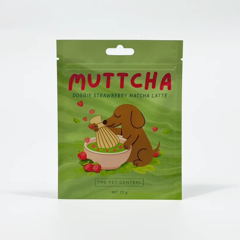 Dog Friendly Muttcha - Matcha Strawberry