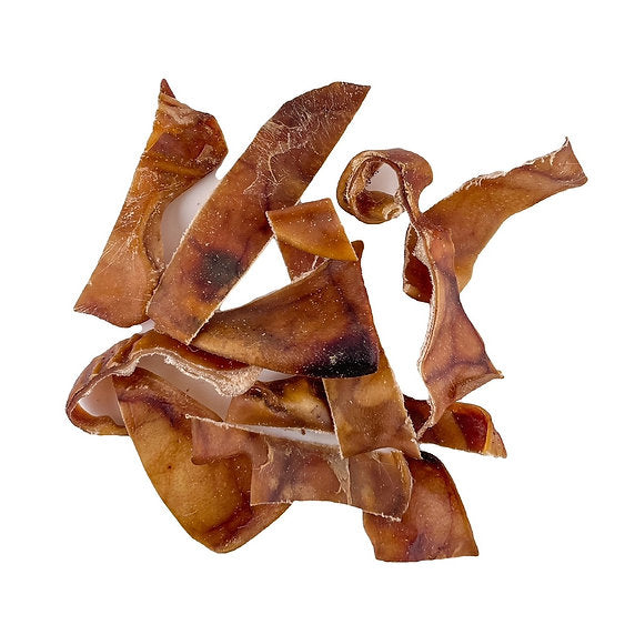 Pigs Ear Strips 100 gram bag